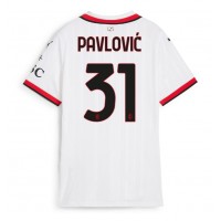 AC Milan Strahinja Pavlovic #31 Replika Bortatröja Dam 2024-25 Kortärmad